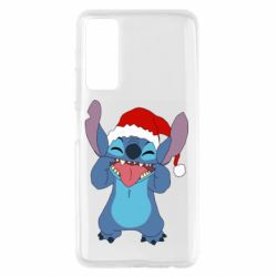 Чехол для Huawei P Smart 2021 Новогодний Стич - PrintSalon