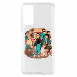 Чехол для Huawei P Smart 2021 Очень странные дела арт