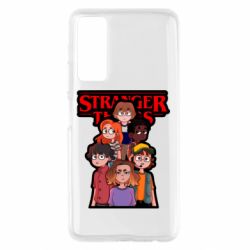 Чехол для Huawei P Smart 2021 ОСД Друзья вместе - PrintSalon