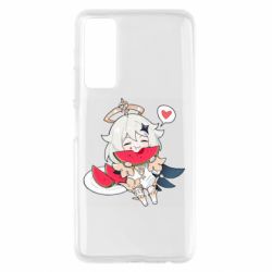 Чохол для Huawei P Smart 2021 Паймон з кавуном - PrintSalon