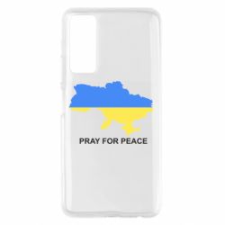 Чехол для Huawei P Smart 2021 Pray for peace - PrintSalon