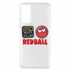 Чохол для Huawei P Smart 2021 Red ball 4 - PrintSalon