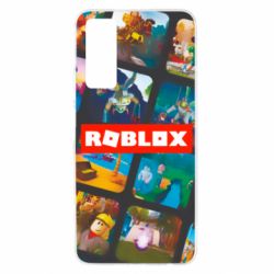 Чехол для Huawei P Smart 2021 Roblox frames - PrintSalon