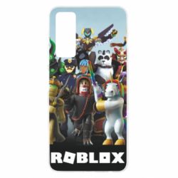 Чехол для Huawei P Smart 2021 Roblox персонажи - PrintSalon