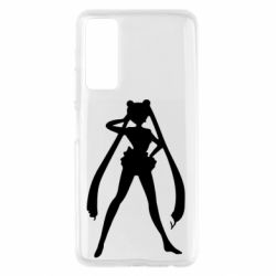 Чохол для Huawei P Smart 2021 Sailor Moon silhouette