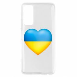 Чехол для Huawei P Smart 2021 Серце патріота - PrintSalon