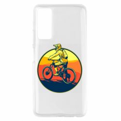 Чехол для Huawei P Smart 2021 Сyclist - PrintSalon