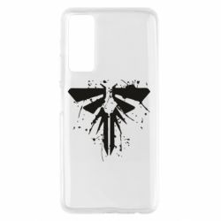 Чехол для Huawei P Smart 2021 The last of us spray logo - PrintSalon