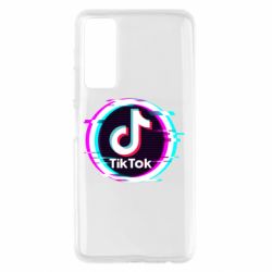 Чехол для Huawei P Smart 2021 Tik tock glitch ring - PrintSalon