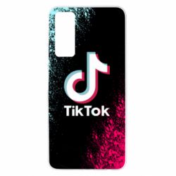 Чехол для Huawei P Smart 2021 Tiktok spray art - PrintSalon