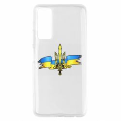 Чехол для Huawei P Smart 2021 Украина трезубец - PrintSalon