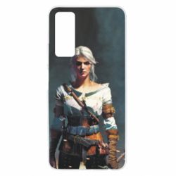 Чехол для Huawei P Smart 2021 Ведьмак Цирилла - PrintSalon