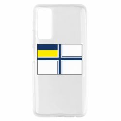 Чехол для Huawei P Smart 2021 Военно-морской флаг ВСУ - PrintSalon