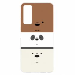 Чохол для Huawei P Smart 2021 We bare bears ice cream - PrintSalon