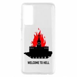 Чехол для Huawei P Smart 2021 Welcome to Hell - PrintSalon