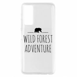 Чехол для Huawei P Smart 2021 Wild forest adventure - PrintSalon
