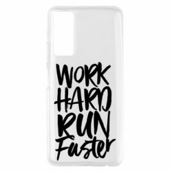 Чохол для Huawei P Smart 2021 Work hard run faster - PrintSalon