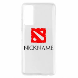 Чехол для Huawei P Smart 2021 Your nickname Dota2-PrintSalon Чехол для Huawei P Smart 2021 Your nickname Dota2