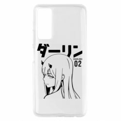 Чехол для Huawei P Smart 2021 Zero Two Girl - PrintSalon