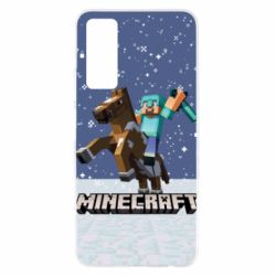 Чохол для Huawei P Smart 2021 Зимовий Майнкрафт - PrintSalon