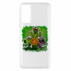 Чохол для Huawei P Smart 2021 Zombie vs Plants players - PrintSalon