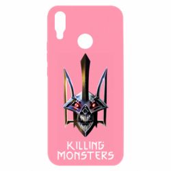 Чохол для Huawei P Smart Plus 2018 A killer monster - PrintSalon