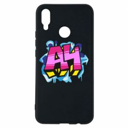 Чехол для Huawei P Smart Plus 2018 А4 Граффити