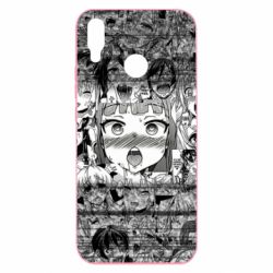 Чохол для Huawei P Smart Plus 2018 Ahegao Glitch - PrintSalon