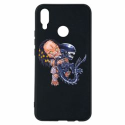 Чехол для Huawei P Smart Plus 2018 Alien vs Predator - PrintSalon