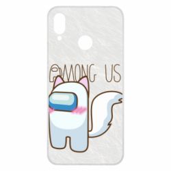 Чохол для Huawei P Smart Plus 2018 Among us cute cat - PrintSalon