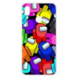 Чехол для Huawei P Smart Plus 2018 Among us multicolored - PrintSalon