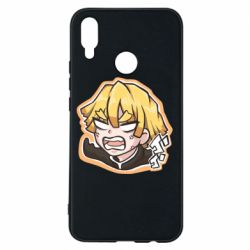 Чехол для Huawei P Smart Plus 2018 Angry Zenitsu Agatsuma - PrintSalon