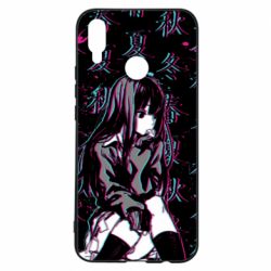 Чохол для Huawei P Smart Plus 2018 Anime Girl Glitch - PrintSalon