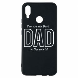 Чохол для Huawei P Smart Plus 2018 Best dad text - PrintSalon