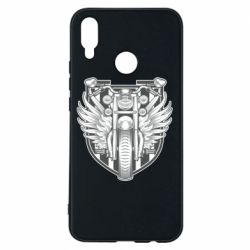 Чехол для Huawei P Smart Plus 2018 Bike Shield Art - PrintSalon