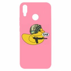 Чехол для Huawei P Smart Plus 2018 Боевая утка - PrintSalon