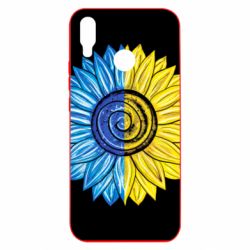Чехол для Huawei P Smart Plus 2018 Большой подсолнух Украина - PrintSalon
