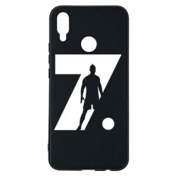 Чехол для Huawei P Smart Plus 2018 Cristiano Ronaldo Silhouette Art