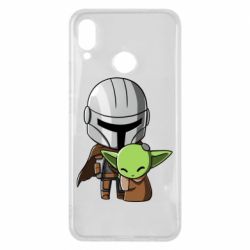 Чехол для Huawei P Smart Plus 2018 Din Djarin And The Child - PrintSalon