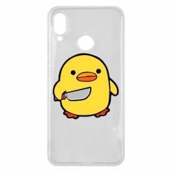 Чохол для Huawei P Smart Plus 2018 Duckling With A Knife - PrintSalon