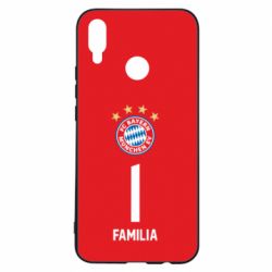 Чехол для Huawei P Smart Plus 2018 FC Bayern. Твоя фамилия, номер (англ.)