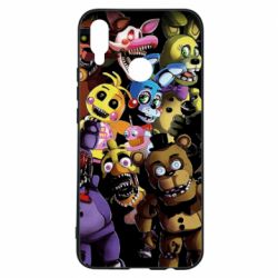 Чохол для Huawei P Smart Plus 2018 FNAF Animatronics - PrintSalon