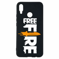 Чохол для Huawei P Smart Plus 2018 Free Fire vertical logo - PrintSalon
