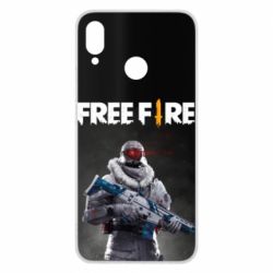 Чохол для Huawei P Smart Plus 2018 Free Fire Winter Warrior - PrintSalon
