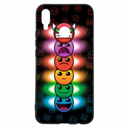 Чохол для Huawei P Smart Plus 2018 Geometry Dash Levels - PrintSalon