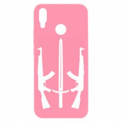 Чохол для Huawei P Smart Plus 2018 Герб добровольчих батальйонів - PrintSalon