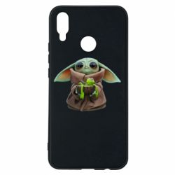 Чехол для Huawei P Smart Plus 2018 Grogu and Kermit - PrintSalon