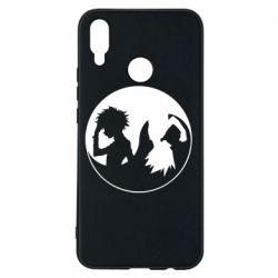 Чехол для Huawei P Smart Plus 2018 Гун и Киллуа Инь Янь - PrintSalon
