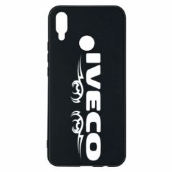 Чехол для Huawei P Smart Plus 2018 Iveco Logo Art - PrintSalon