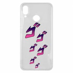 Чехол для Huawei P Smart Plus 2018 jojo hieroglyphs - PrintSalon